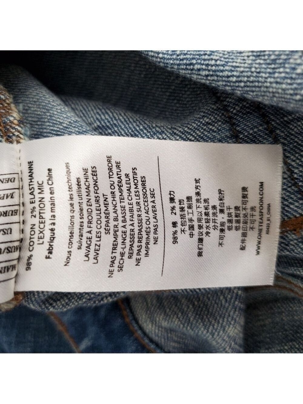 ONE X ONE TEASPOON HIGH WAIST FREEBIRD II SKINNEY JEAN DISTRESS BUSTED KNEES 25 - Picture 13 of 16